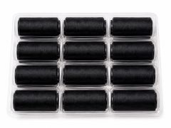 Example Weaving Thread Black 12Pcs Small