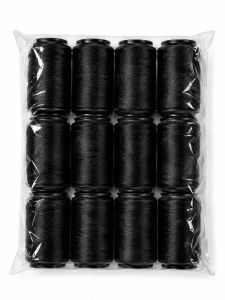 Example Weaving Thread Black 12Pcs Large