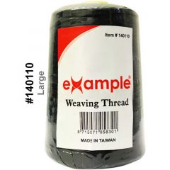 Example Weaving Thread Black Jumbo 1Pcs