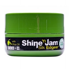 Ampro Shine 'n Jam Silk Edges Olive Oil 2.25oz