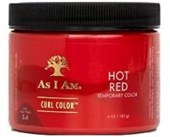 As I Am Curl Color 6oz # Hot Red Rouge. Sale!