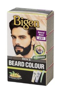 Bigen Men's Beard Colour Natural Black 101