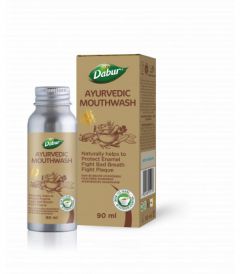 Dabur Ayurvedic Mouthwash 90ml.