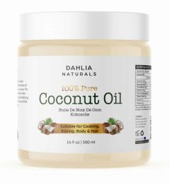 Dahlia Naturals Coconut Oil 500ml. SALE !