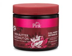 Pink Shea Coconut Curl Poppin Defining Gel 16oz.