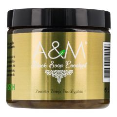 A&M Black Soap Eucalyptus 200gr.