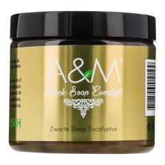 A&M Black Soap Eucalyptus 200gr.