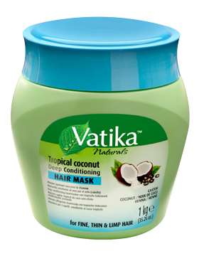 Dabur Vatika Hair Mask Tropical Coconut 1000gr. - SUHAIL Cosmetics