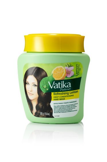 Dabur Vatika Hair Mask Refreshing Lemon 500gr. - SUHAIL Cosmetics Dabur Vatika Hair Mask Refreshing Lemon 500gr. - SUHAIL Cosmetics