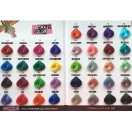 Crazy Color Chart Hair Dye